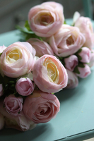 bukiet jasnoróżowych pełników, Liliana, dł.25cm