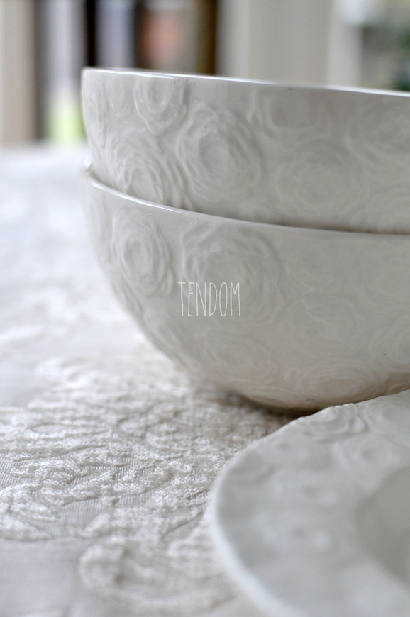 Różana, miska porcelanowa do zupy, śr.16cm, poj.750ml