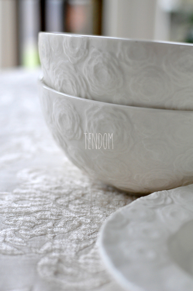 Różana, miska porcelanowa do zupy, śr.16cm, poj.750ml