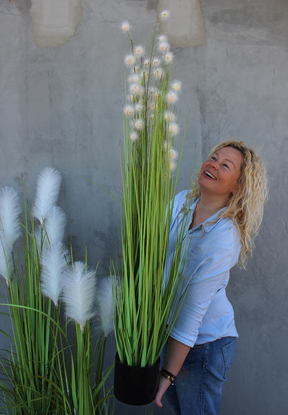 Bello sztuczna trawa w osłonce, wys.120cm