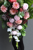 komplet dekoracji nagrobnych, Perra, wiązanka + bukiet