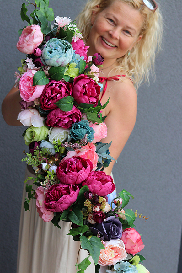 Caryca na Santorini, wypożyczenie dekoracyjnej girlandy, 1 szt. dł.100cm  