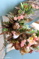 dekoracyjny wianek wielkanocny, Melissa, śr.35cm