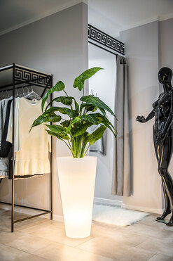 Della donica podświetlana światło ciepłe 40x75cm