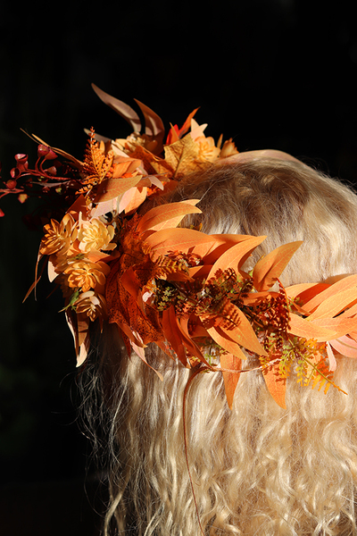 jesienny wianek na głowę, Pani Jesień 1, rozmiar uniwersalny 