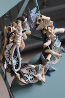 marynistyczny wianek na drzwi, Jurata, śr.34cm 