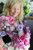 Bella 2 bardzo duży wianek na drzwi, śr.48cm