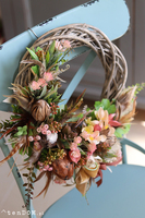 dekoracyjny wianek wielkanocny, Melissa, śr.35cm