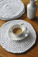 podkładki / maty kuchenne White, komplet 4 sztuk