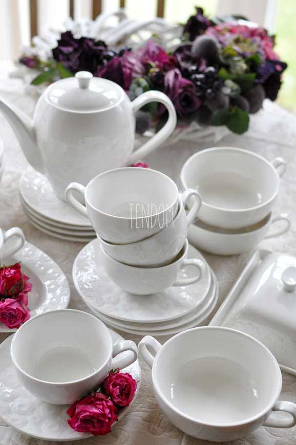 Różana, miska porcelanowa do zupy, śr.16cm, poj.750ml