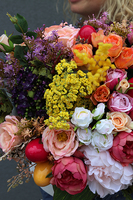 box / flowerbox z kolorowymi jajkami na Wielkanoc, Mullan, wys.44cm