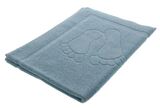 dywanik łazienkowy HappyFeet, błękitny, wym.50x70cm