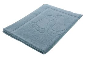 dywanik łazienkowy HappyFeet, błękitny, wym.50x70cm