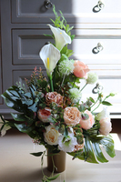 Maria Beige, bukiet/kompozycja nagrobna, wys.70cm