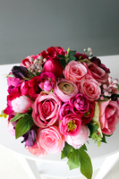 dekoracja kwiatowa / bukiet Leokadia Mini wys.25cm, szer. 29cm