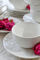 Różana, miska porcelanowa do zupy, śr.16cm, poj.750ml