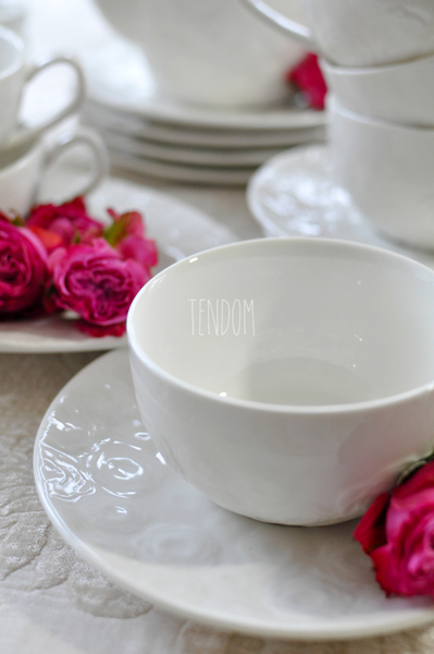 Różana, miska porcelanowa do zupy, śr.16cm, poj.750ml