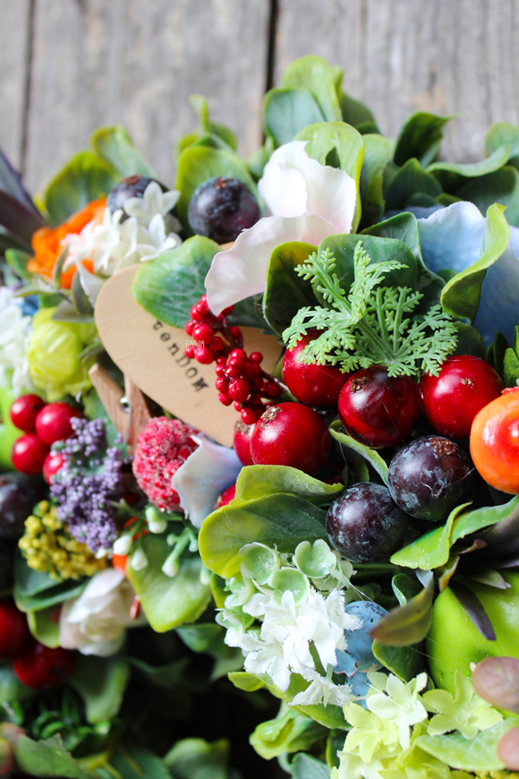 jesienny wianek Jesienna Kompozycja 2, śr.36cm