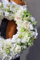 bardzo duży wianek / wieniec na drzwi Cesarski, śr.50cm