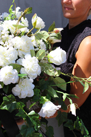 kompozycja kwiatowa / dekoracja nagrobna Malano, wys.40cm 