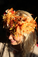 jesienny wianek na głowę, Pani Jesień 1, rozmiar uniwersalny 