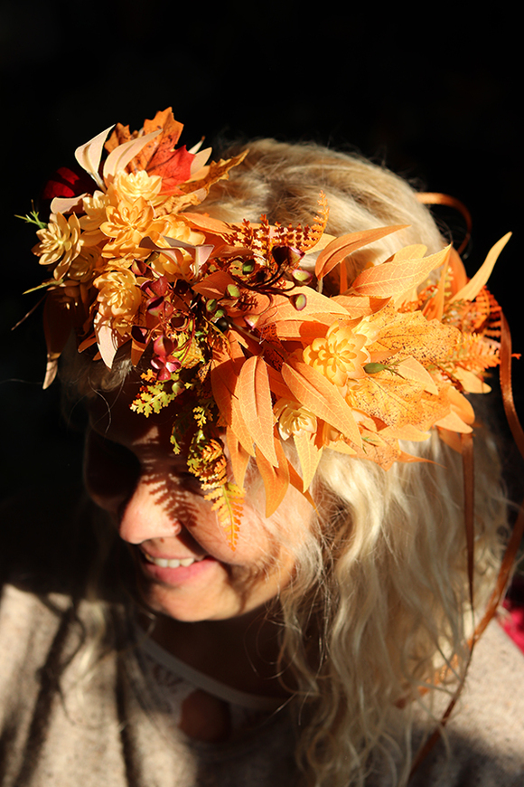 jesienny wianek na głowę, Pani Jesień 1, rozmiar uniwersalny 