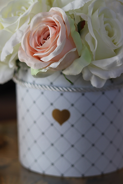 elegancki flowerbox na prezent, Roxy, wys.32cm