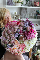 Bella 2 bardzo duży wianek na drzwi, śr.48cm