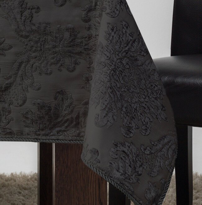 obrus Residence Black 140x300cm