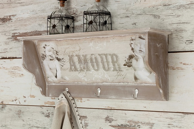 wieszak z półką Amour