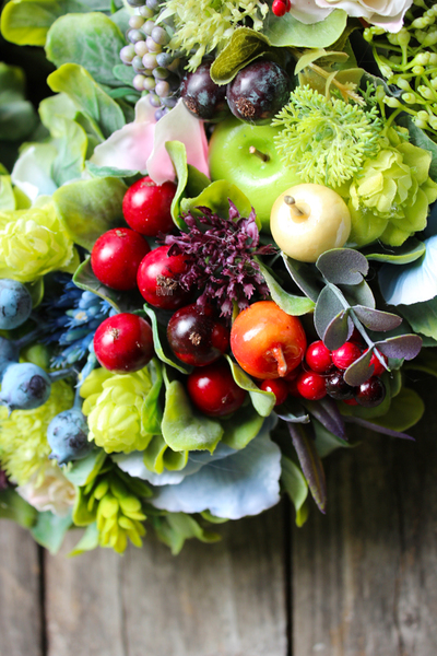 jesienny wianek Jesienna Kompozycja 2, śr.36cm