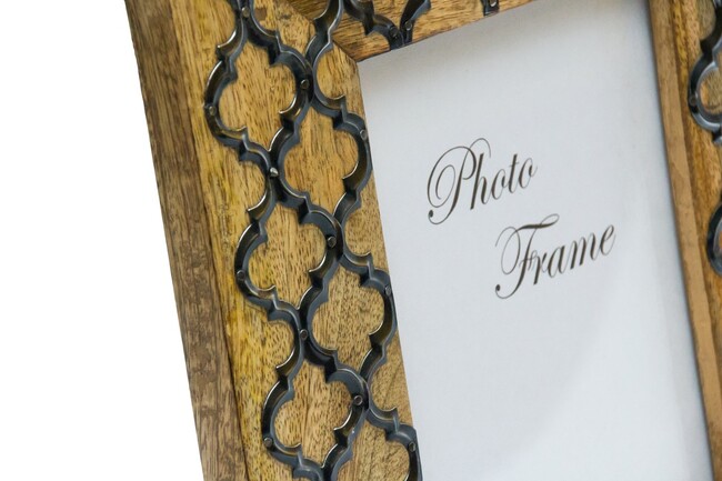 ramka na zdjęcie z drewna mangowego F 13x18cm