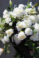 kompozycja kwiatowa / dekoracja nagrobna Malano, wys.40cm 