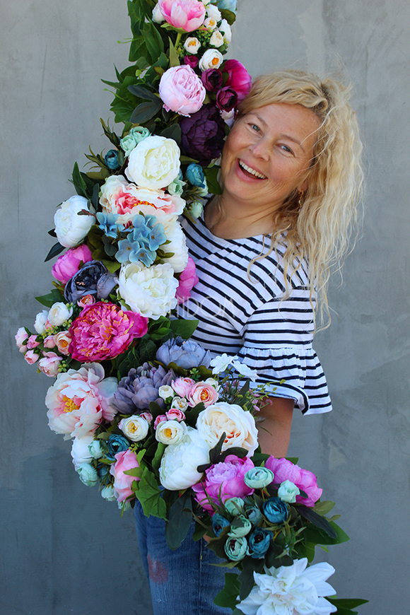 barwna girlanda Caryca Katarzyna, dł.2m