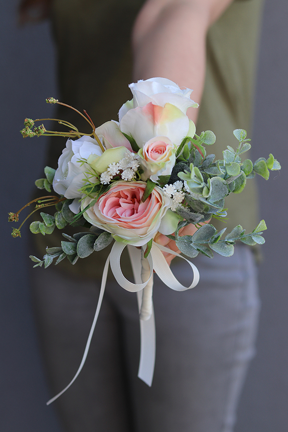 bukiet z różami, Nureta, wys. 20cm