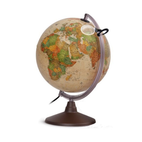 Marco Polo globus podświetlany z lupą, kula 30cm Nova Rico