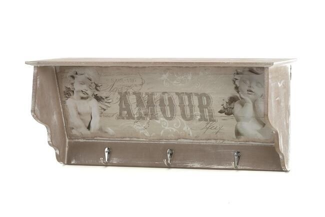 wieszak z półką Amour