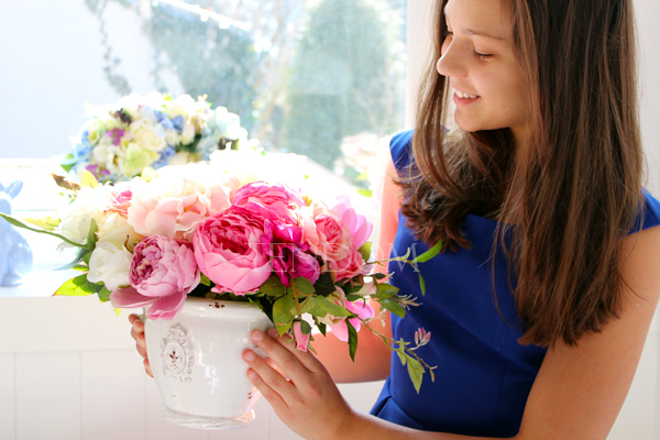 kompozycja kwiatowa Spring Time, wys.30cm