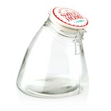OD RĘKI szklany słoik z klamerką, Sweet Home poj.3l