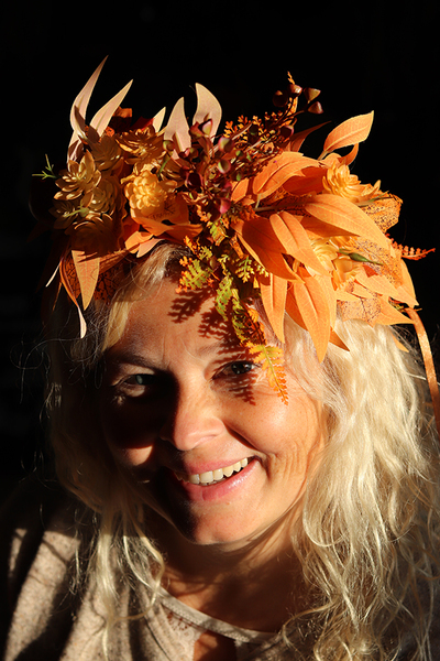 jesienny wianek na głowę, Pani Jesień 1, rozmiar uniwersalny 