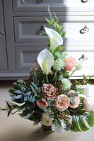 Maria Beige, bukiet/kompozycja nagrobna, wys.70cm