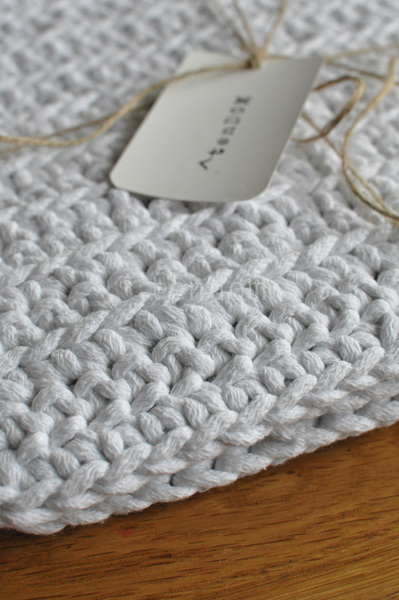 podkładki / maty kuchenne White, komplet 4 sztuk