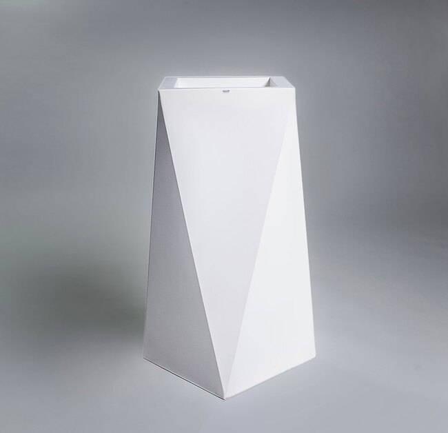 Nevis donica biel z wewnętrzną półką 50x90cm