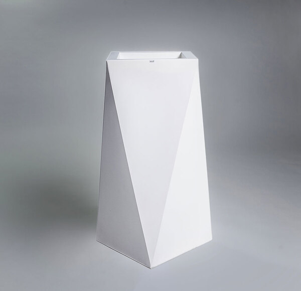 Nevis donica biel z wewnętrzną półką 50x90cm