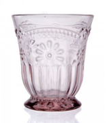 Pink Exclusive, szklanki niskie kpl.6 szt., wym.9x10cm 