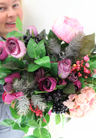 barwny bukiet Flowers, wym.55x40cm