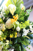 Dekana, wiosenna kompozycja nagrobna, dł.74cm