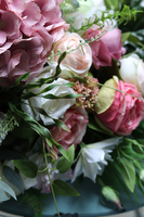 Jeronia, bogata kompozycja / bukiet nagrobny, dł.50cm 