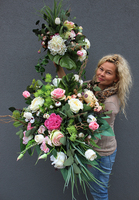 Bukiet & Wiązanka Edyta, efektowny komplet dekoracji nagrobnych