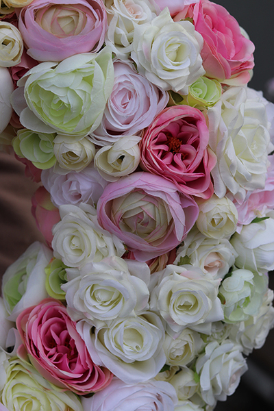 Bella Lumena, efektowny wianek na drzwi, śr.48cm